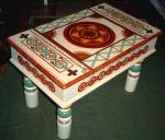 Painted decorative table